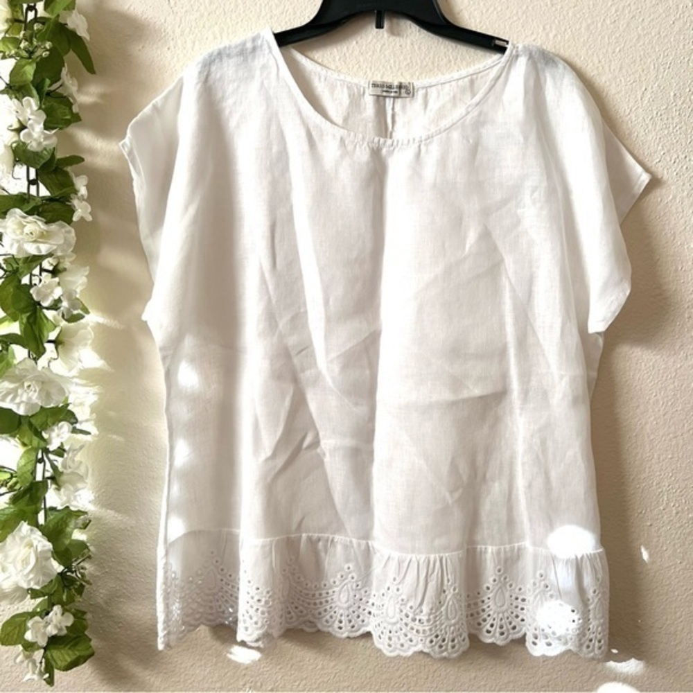 100% Linen Top 100% Linen Top